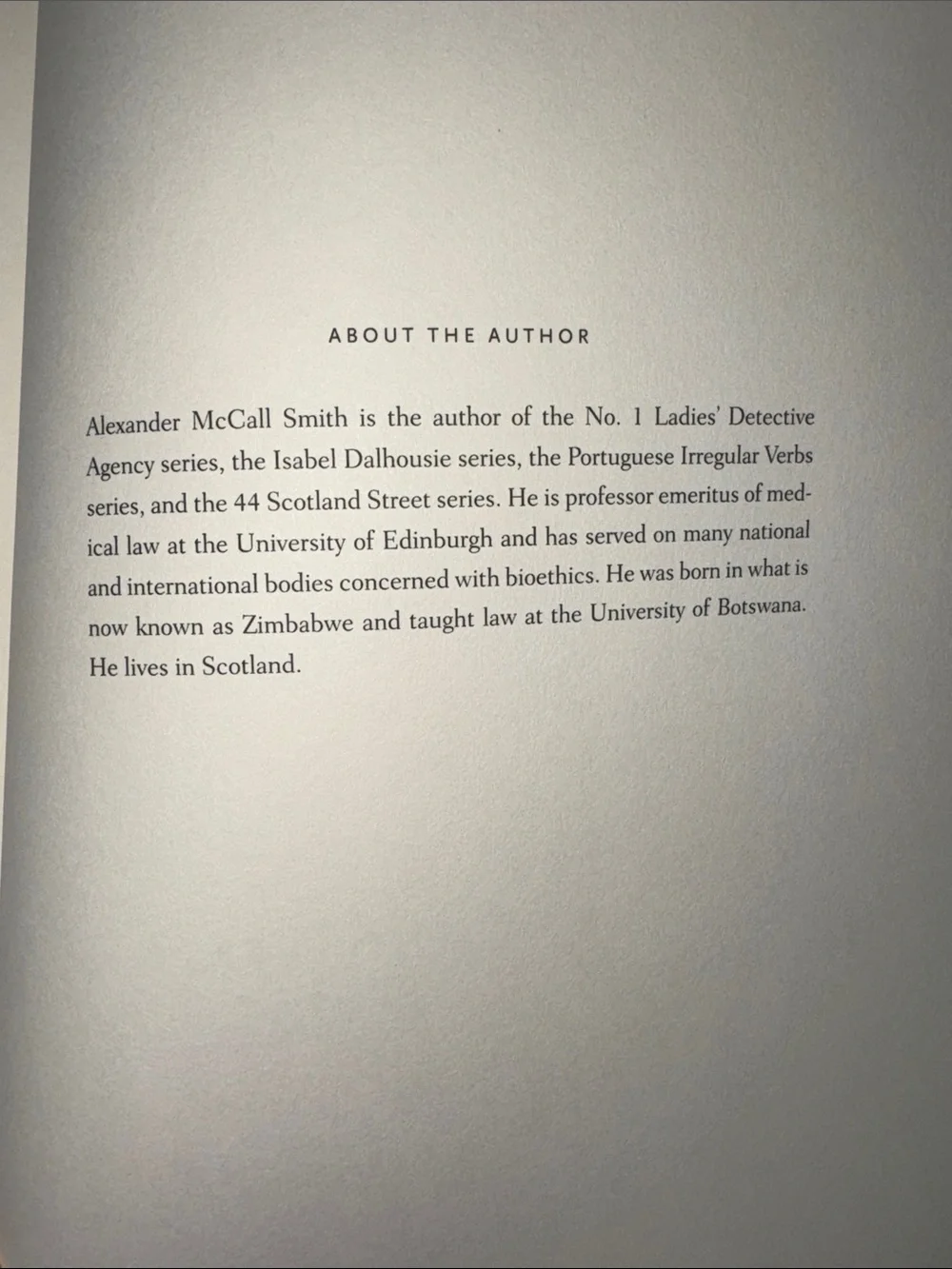 The Saturday Big Tent Wedding Party by Alexander McCall Smith hardcover - Picture 9 of 11